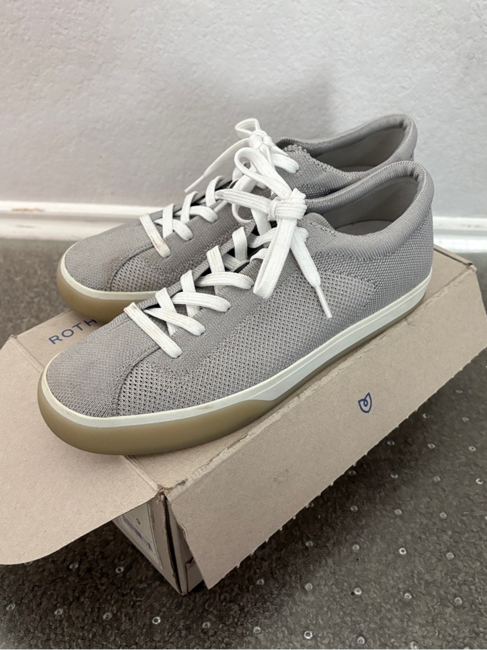 Rothy's Women's Storm Knit The Lace-Up Sneaker